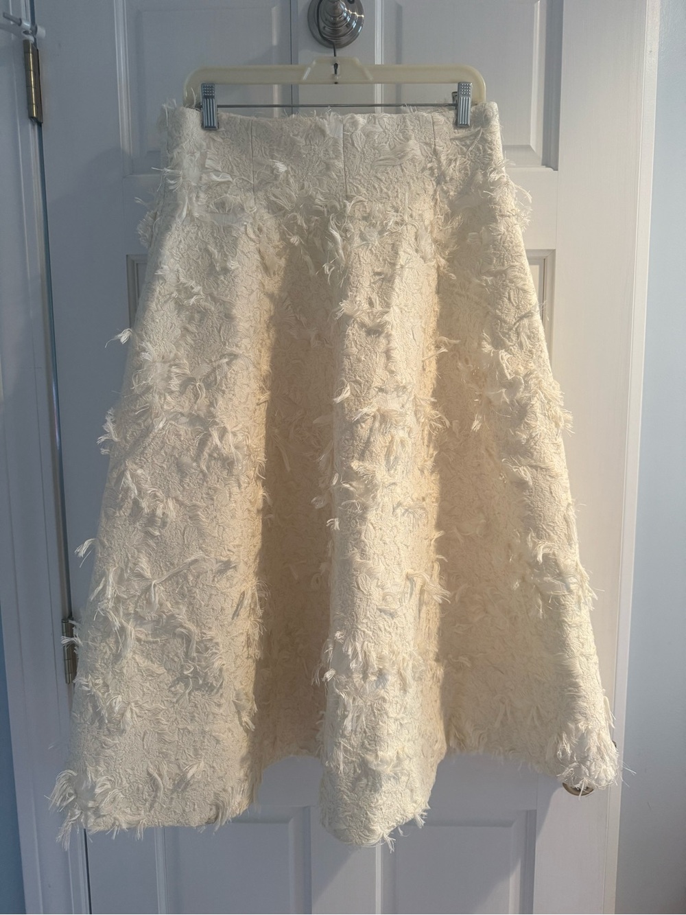 NWT Zara ZW Collection structured Midi Skirt Size Large - Picture 3 of 8